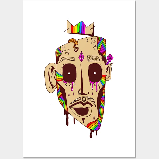 Pride Strange King Juan Wall Art by kenallouis